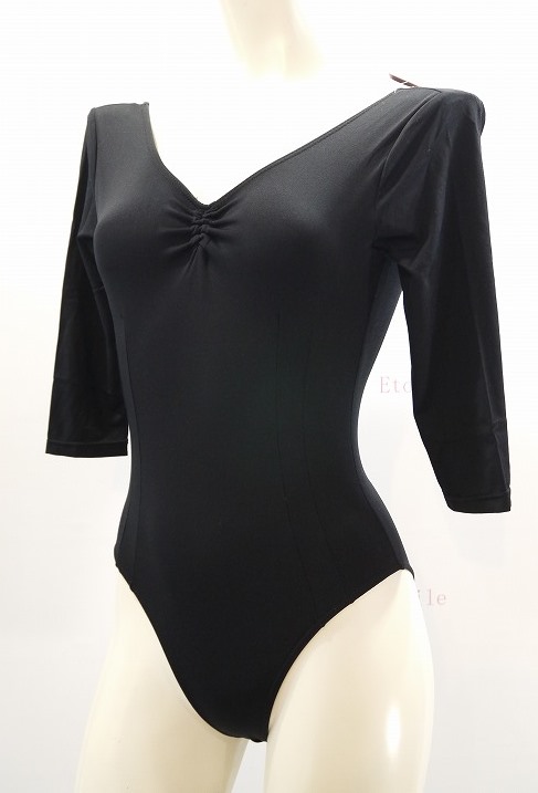 お取り寄せ【BalletRosa】　3/4スリーブレオタード　BINNA