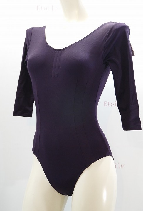 お取り寄せ【BalletRosa】　3/4スリーブレオタード　BINNA