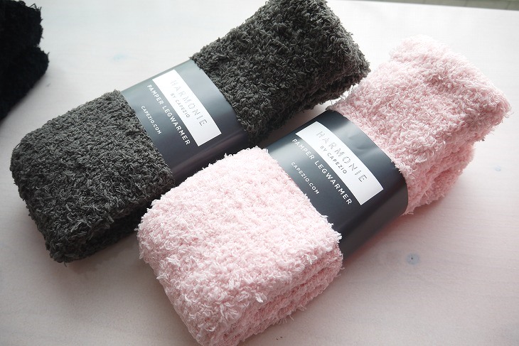 【単色/4色】CAPEZIO/HARMONIE　 ひざ丈・ふわもこレッグウォーマー CK10981W