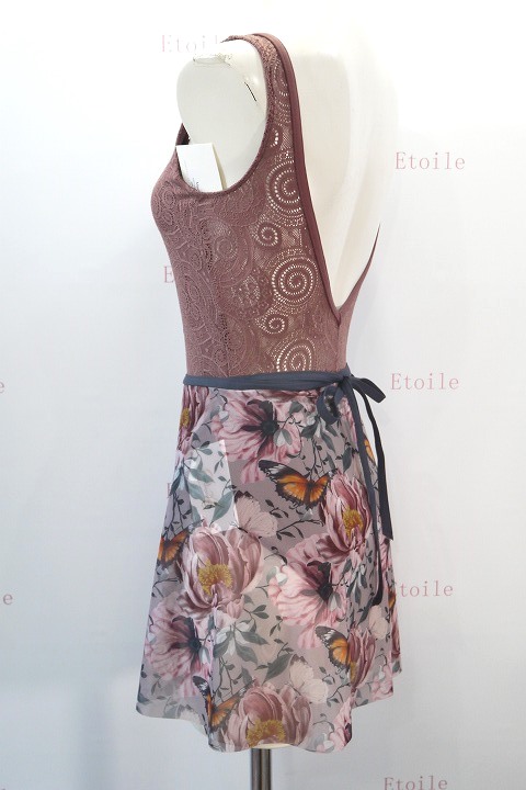 【限定HolidayCollection】Ainsliewear 巻きスカート　Butterfly Bloom