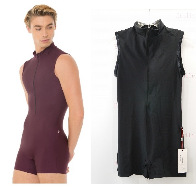 YUMIKO Victor/N-Black/V-Black | メンズ・ボーイズ,レオタード