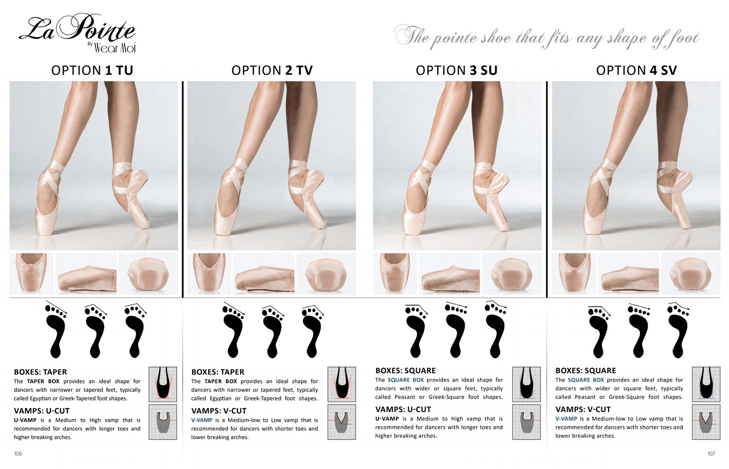 WEARMOI  ポワント LA POINTE  【XS/エクストラソフト】