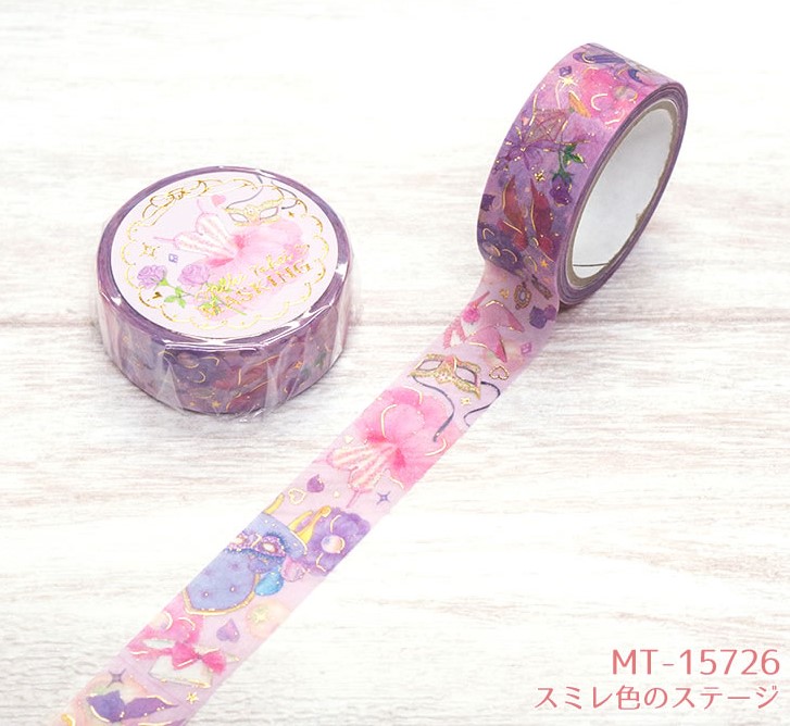 たけいみき　マスキングテープ　【金箔加工】