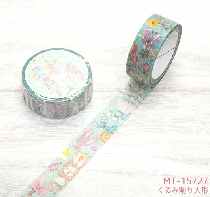 たけいみき　マスキングテープ　【金箔加工】