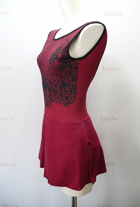 ＜特注/メーカーお取り寄せ＞【BalletRosa】　リバーシブルレースプリントレオタード　MICHON