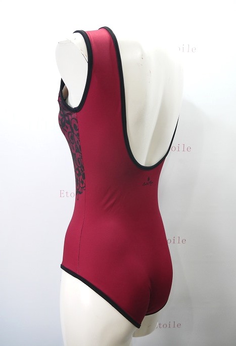 ＜特注/メーカーお取り寄せ＞【BalletRosa】　リバーシブルレースプリントレオタード　MICHON