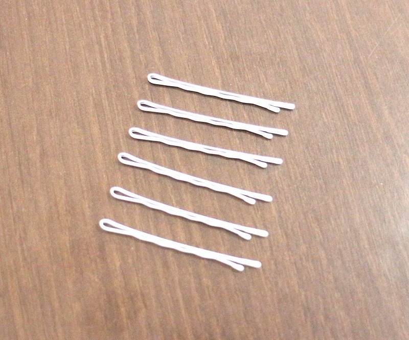 アメリカヘアピン/ ホワイト 10P ※ケース無