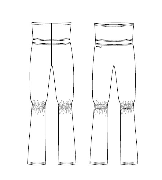 WEAR MOI　 ハイウエストパンツ　SACHA  サーシャ