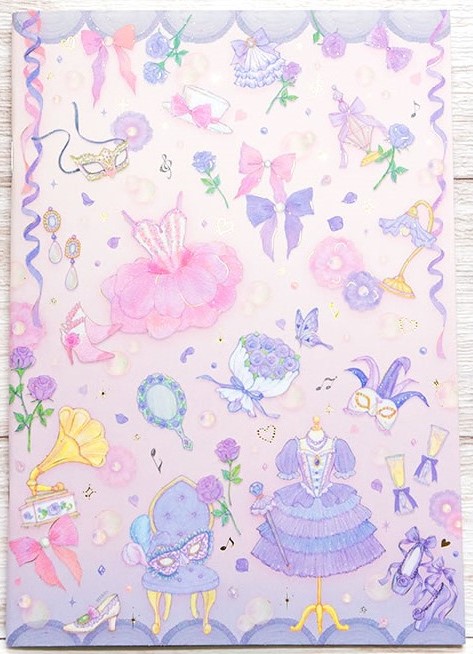 たけいみき　A5ノート　【2柄】