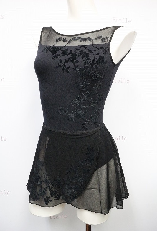 Ballet Rosa フロッキーフラワータンクレオタード ADELE アデル