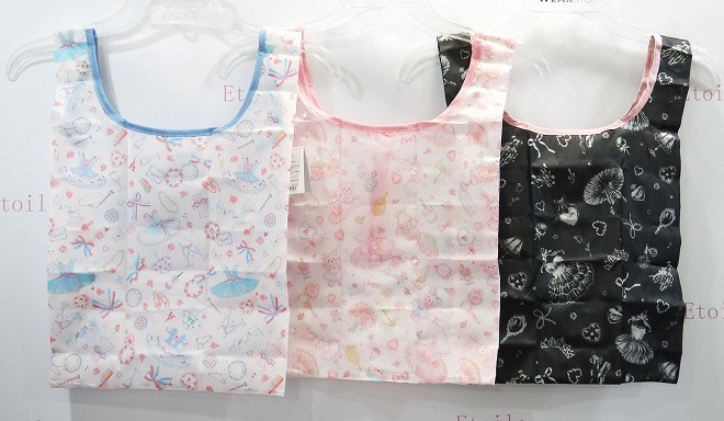 たけいみき バレエ柄エコバッグ