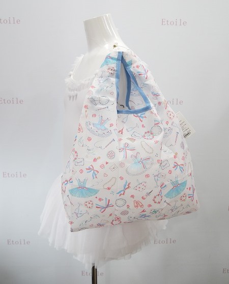 たけいみき バレエ柄エコバッグ