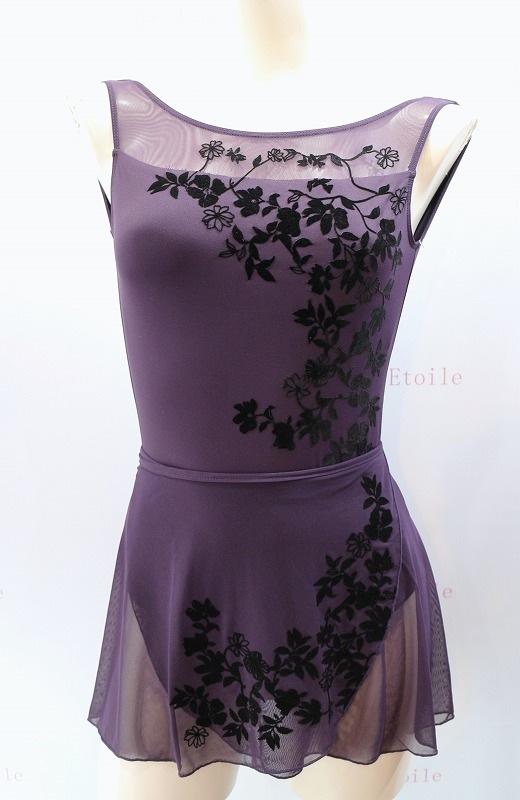 Ballet Rosa　フロッキーフラワー巻スカート　LEONIE レオニー