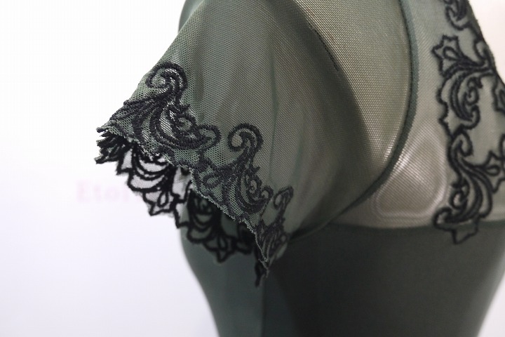 【Ballet Rosa】　刺繍キャップスリーブレオタード　AURORA