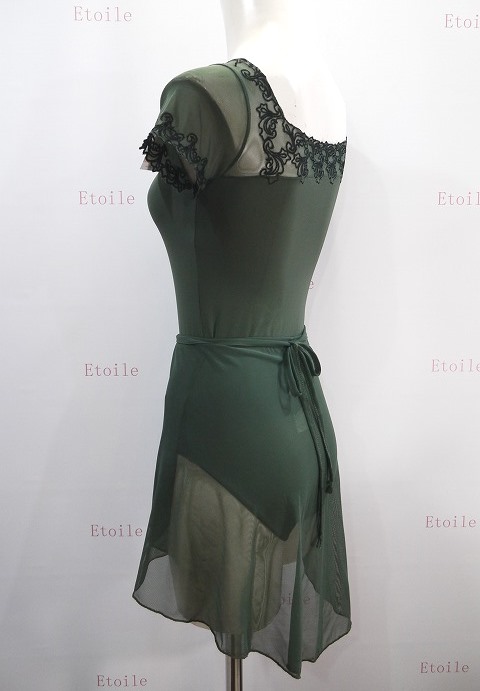 【Ballet Rosa】　刺繍キャップスリーブレオタード　AURORA