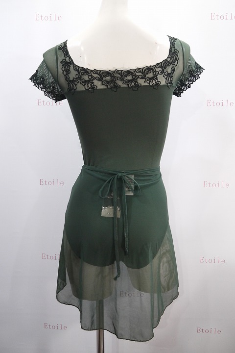 【Ballet Rosa】　刺繍キャップスリーブレオタード　AURORA