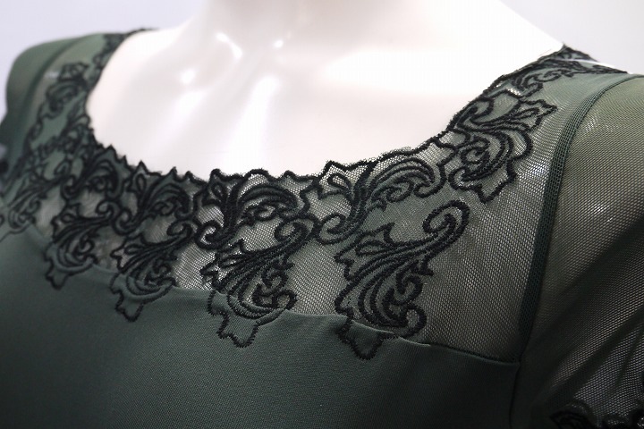 【Ballet Rosa】　刺繍キャップスリーブレオタード　AURORA