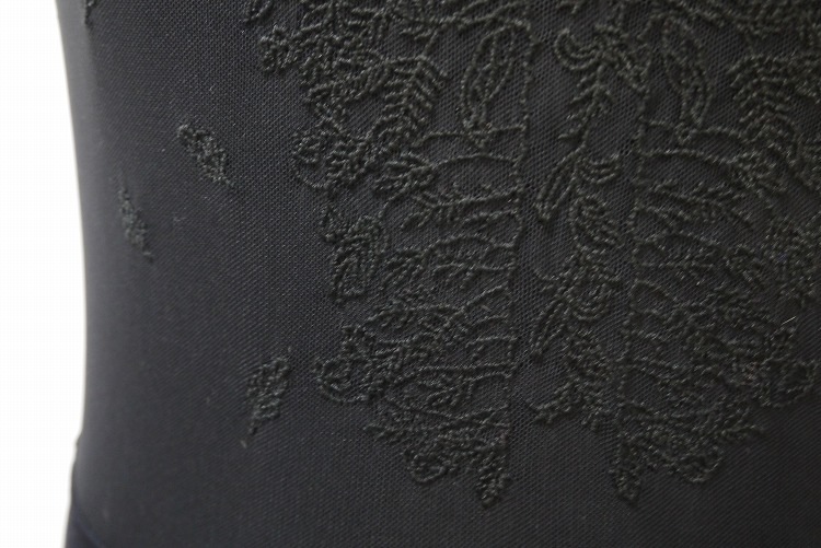 【Ballet Rosa】 刺繍メッシュハイネックレオタード　HARPER