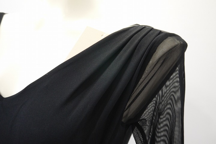 【Ballet Rosa】 メッシュロングスリーブレオタード SHIRLEY