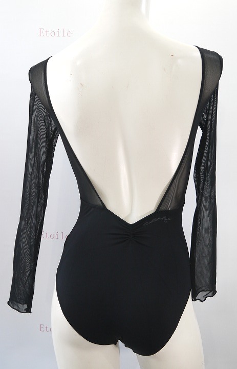 【Ballet Rosa】 メッシュロングスリーブレオタード SHIRLEY