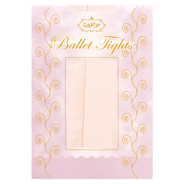 プリマタイツ　フーター　(サクラピンク)