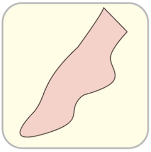 プリマタイツ　フーター　(サクラピンク)