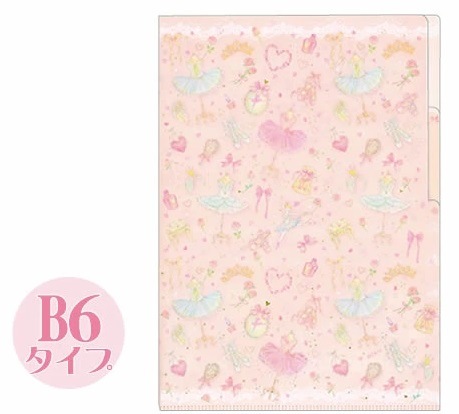 たけいみき B6ミニクリアファイル/2ポケット 【2柄