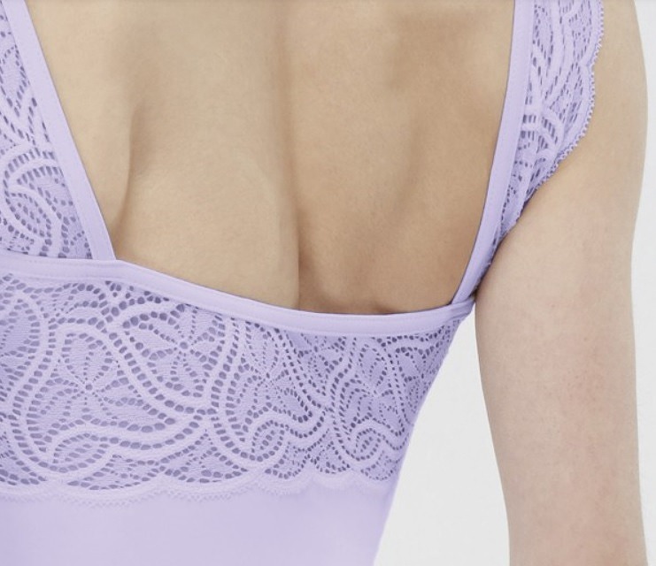 Kids WEAR MOI  レースキャミソールレオタード  ERINE　エリン