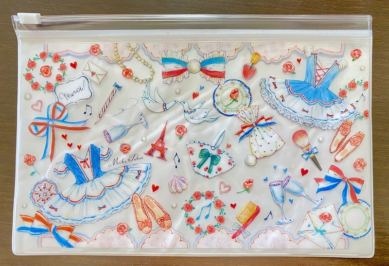 たけいみき　抗菌マルチケース/2ポケット