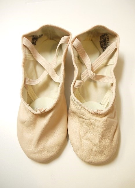 【全皮】CAPEZIO レザースプリットバレエシューズ JULIETⅡ 2027