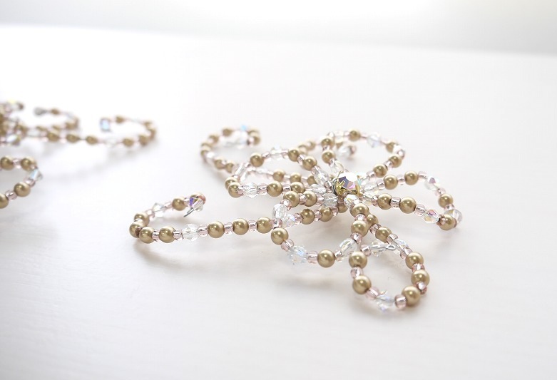 オーダー製作～Atelier Petite Rose ～　お花のサイドパーツ【2個セット】