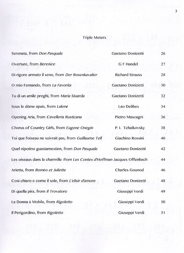 レッスン用楽譜 Opera for Ballet Steven Mitchell