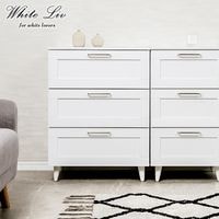 WHITE LIVۻȤ䤹ȥǥ 3  ʥ饤ɥ졼դ60cm45cmȥ  ۥ磻
