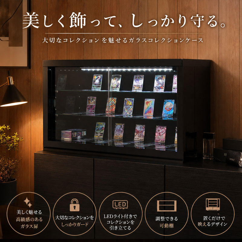 ROLAND】pokecaver. トレーディングカードゲームディスプレイ ブラック