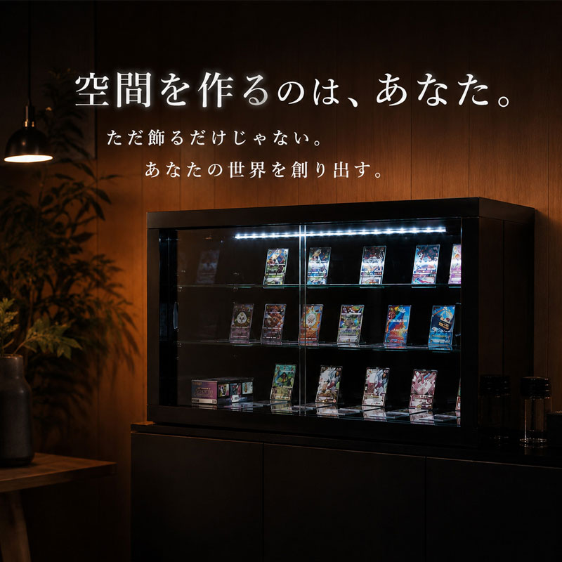 ROLAND】pokecaver. トレーディングカードゲームディスプレイ ブラック