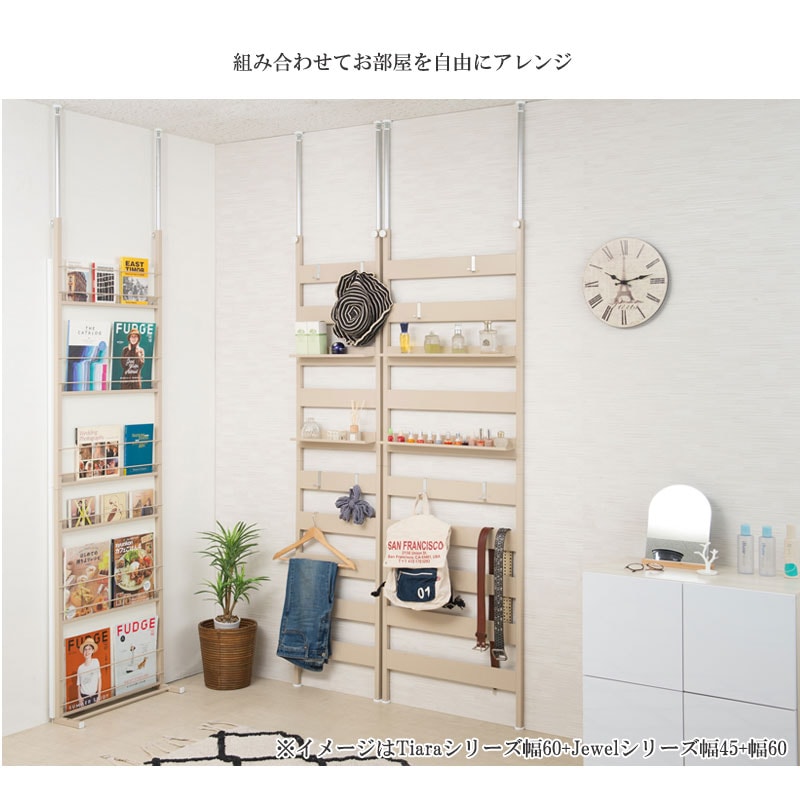 Jewel ꡼ ͤĥѡơ êդ  졼 ߥ顼 ̼Ǽ ĤäѤ ê 60 ͤĥê ͤĥ å 60cm 륷   Ǽê Ǽå  ̲ rack