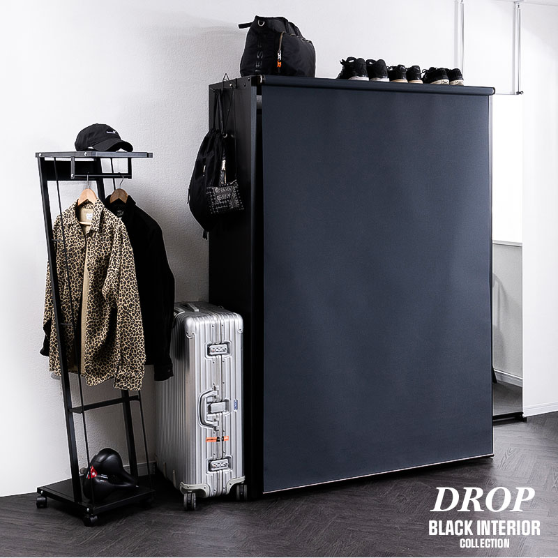 ��drop�� ����������륹���꡼���դ���ɥ����� ���С�����125cm �֥�å� ���������å� �ϥ󥬡���å� ��� ������� ���С��դ� �� ������ �Ϥ󤬡���ä� �ߥ꥿�꡼ ����� �֥�å�����ƥꥢ jj54-119-120