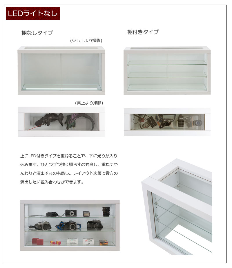 Recta �쥯�������꡼������˥åȥ��쥯�����ܡ�����90�����饹ê�ʤ���LED�饤���ա��ۥ磻�ȿ�����WH���򡡶��̡������������͡��ե����奢 ���������������ᡡ�ǥ����ץ쥤 �ɡ��롡1/6�������롡�ݸ����