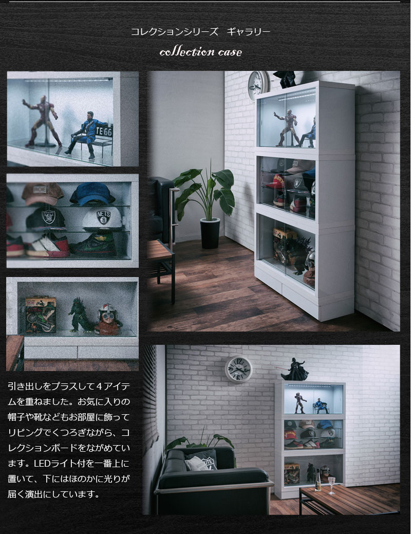 Recta �쥯�������꡼������˥åȥ��쥯�����ܡ�����90�����饹ê�ʤ���LED�饤���ա��ۥ磻�ȿ�����WH���򡡶��̡������������͡��ե����奢 ���������������ᡡ�ǥ����ץ쥤 �ɡ��롡1/6�������롡�ݸ����