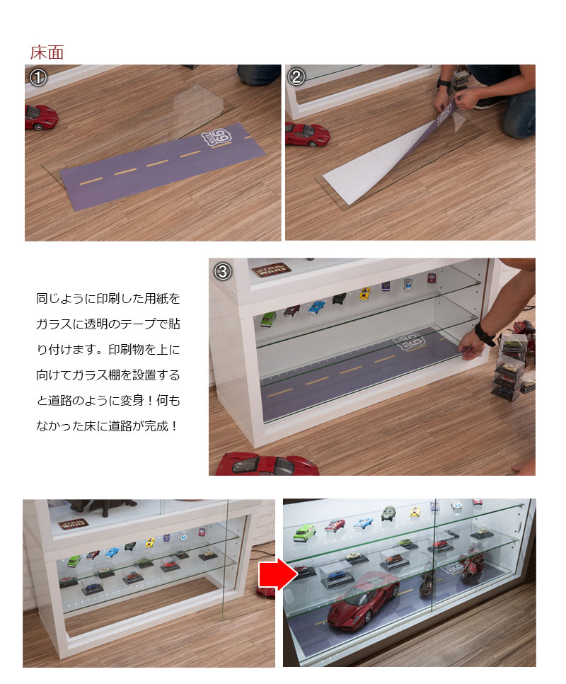 Recta �쥯�������꡼������˥åȥ��쥯�����ܡ�����90�����饹ê�ʤ���LED�饤���ա��ۥ磻�ȿ�����WH���򡡶��̡������������͡��ե����奢 ���������������ᡡ�ǥ����ץ쥤 �ɡ��롡1/6�������롡�ݸ����