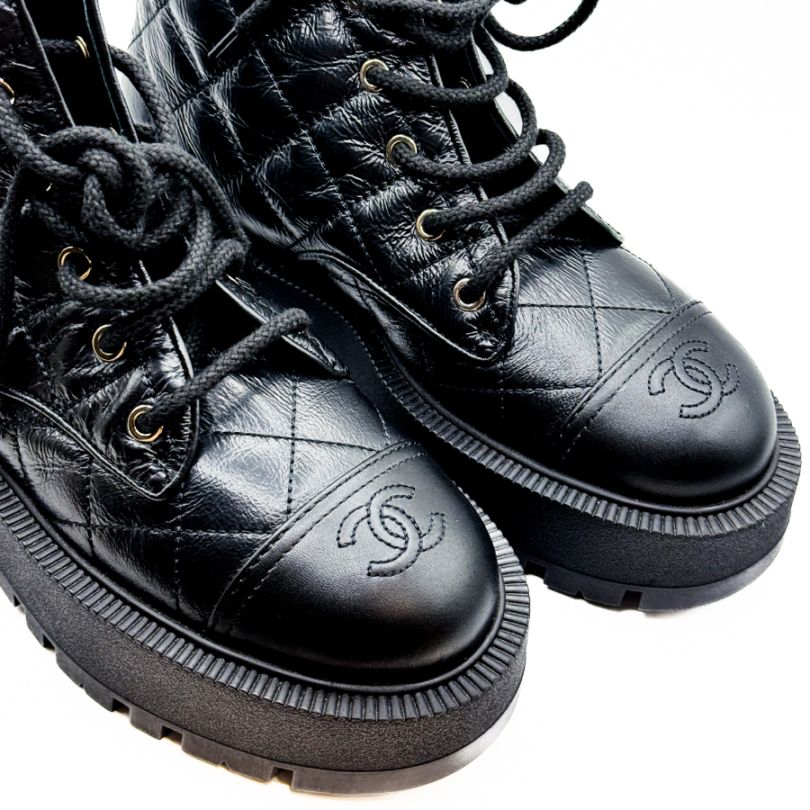 極美品✨シャネル マトラッセ サイドゴアブーツ ココマーク 38 ラムスキン 000000000896_0glJTic.jpg