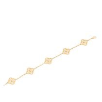 VAN CLEEF&ARPELS/�����󥯥꡼�ա������ڥ� Vintage Alhambra �֥쥹��å� 5������� VCARA41400  18KYG #JP28748