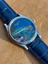 Patek Philippe/�ѥƥå��ե���å� Calatrava ����ȥ�� �֥ȥ��ԥ��롦�ե��å����5177G-013 2018ǯ��ߥƥåɡ����ǥ������ 18KWG#HK11684