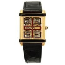 Cartier/����ƥ��� Tank Chinoise��100��ǯ��ǰ��ǥ� 4389 WHTA0016 100�ܸ��� 18K YG ������ȥ�ڹ����Ź���ʡ�#HK11717