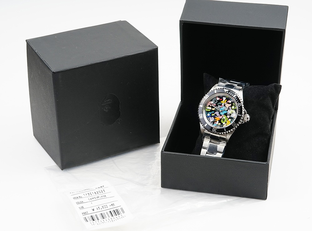 �ڿ��ʡ�A BATHING APE/�����٥����󥰡������� DIVER CAMO #N003
