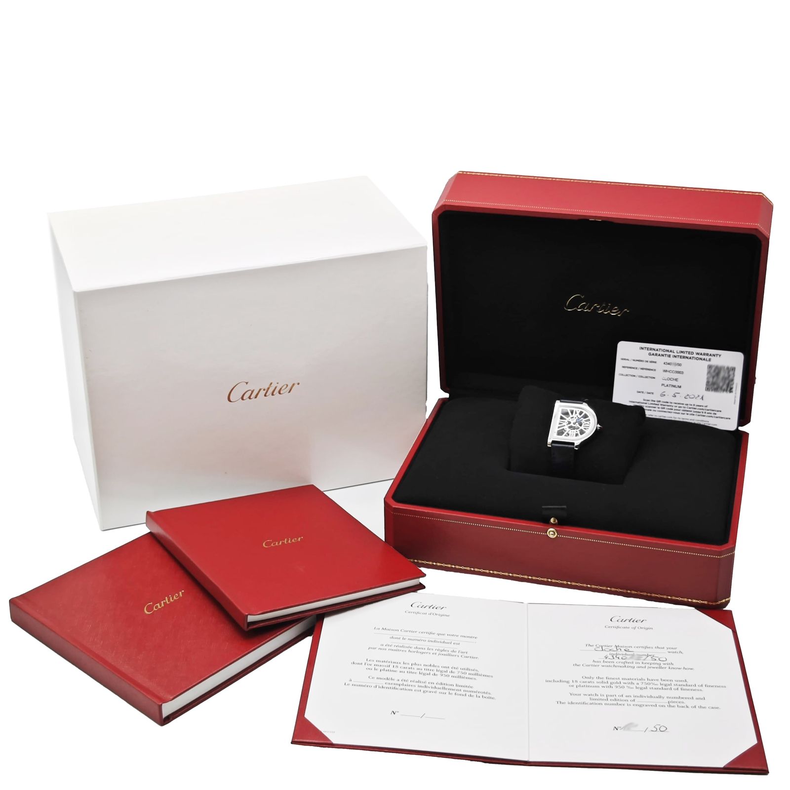 Cartier /����ƥ��� �������� �ɥ� ����ƥ��� ������ȥ� 4340 WHCC0003 ����50�� �ץ������������ȥ��ӻ��� �ڹ����Ź�߸ˡ�#HK11447