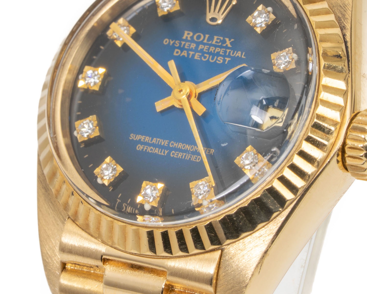 ROLEX/����å��� �ǥ��ȥ��㥹�� Lady-Datejust 6917/8G �֥롼������ǡ������/��������� ��ǥ�����  ���� ����ӻ���  #BW00972