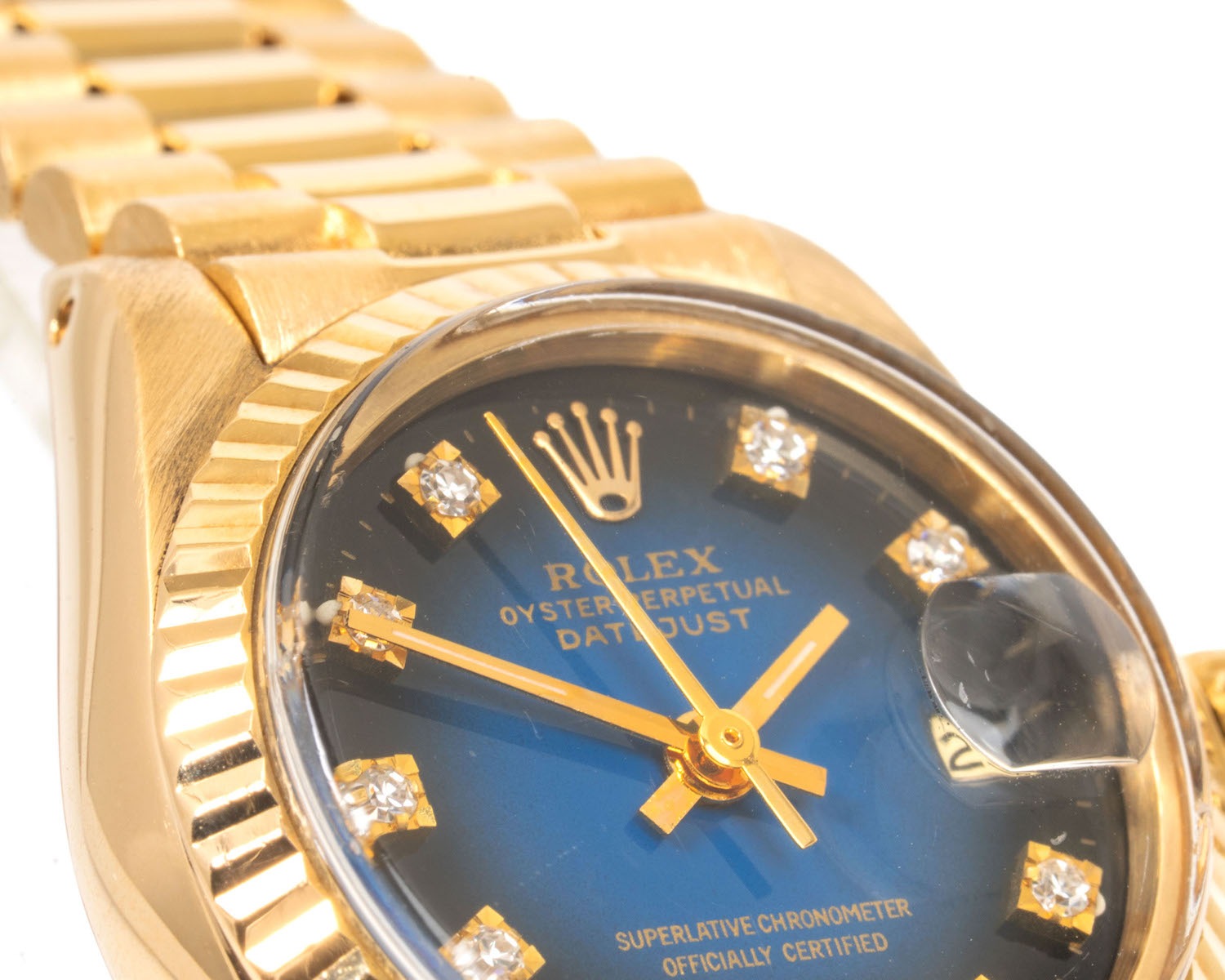 ROLEX/����å��� �ǥ��ȥ��㥹�� Lady-Datejust 6917/8G �֥롼������ǡ������/��������� ��ǥ�����  ���� ����ӻ���  #BW00972