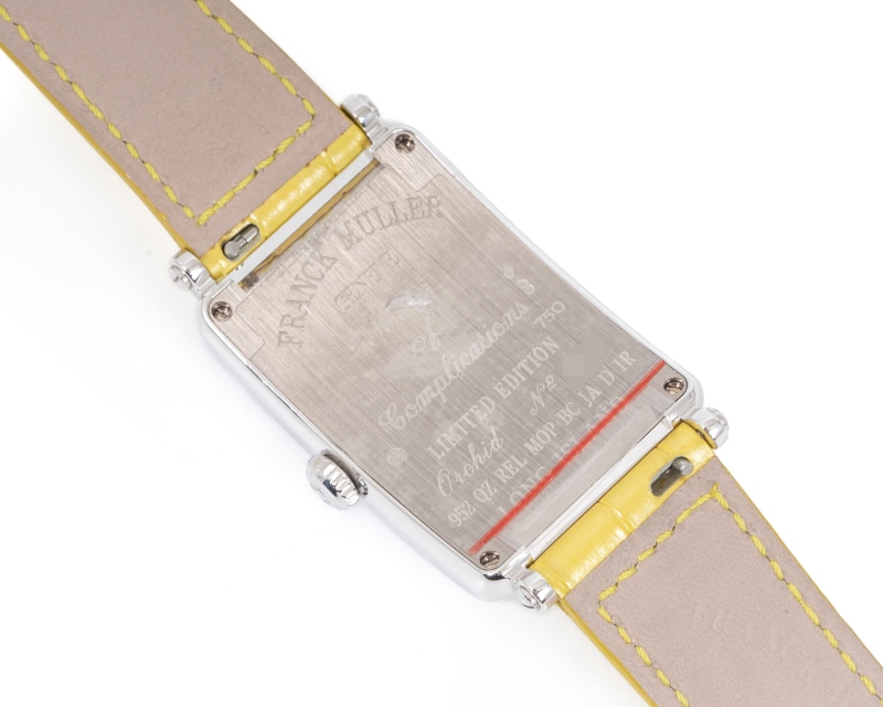 FRANCK MULLER/�ե�󥯥ߥ�顼 952 QZ REL MOP BC JA D 1R  LONG ISLAND Orchid Yellow #JP27753