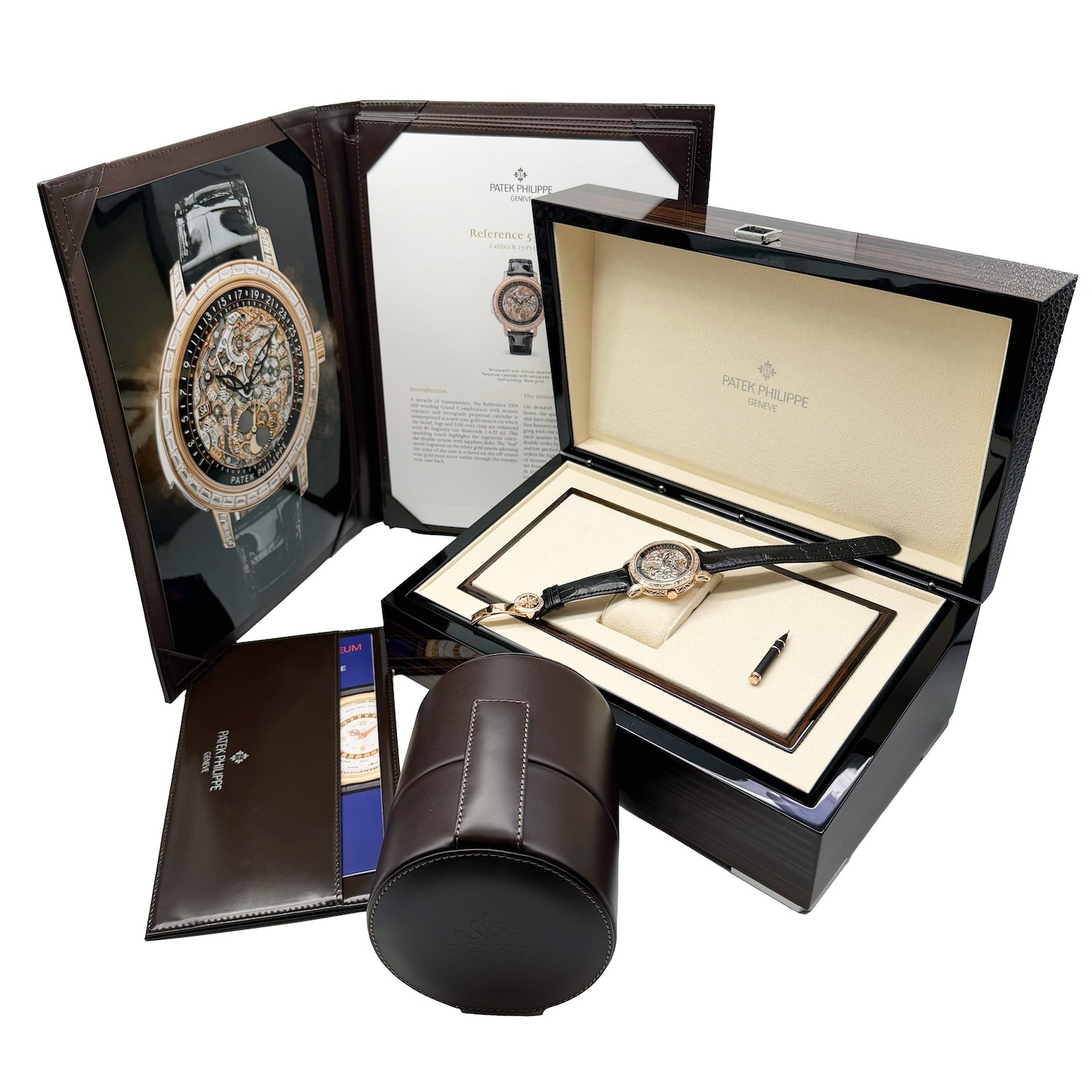 Patek Philippe/�ѥƥå� �ե���å� ������ ����ץꥱ������� 5304R-001 18KRG �ѡ��ڥ��奢�륫������ �ߥ˥åĥ�ԡ����� �ӻ��� #HK11734�ڹ����Ź�߸ˡ�